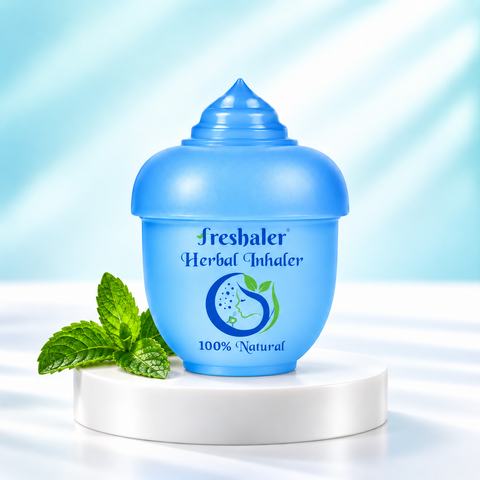 Blue Freshaler Classic herbal inhaler