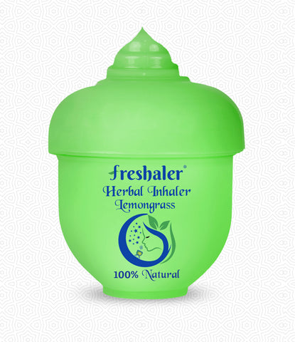 Lemongrass (2) & Freshaler Herbal Inhaler Classic (1) - Pack of 3