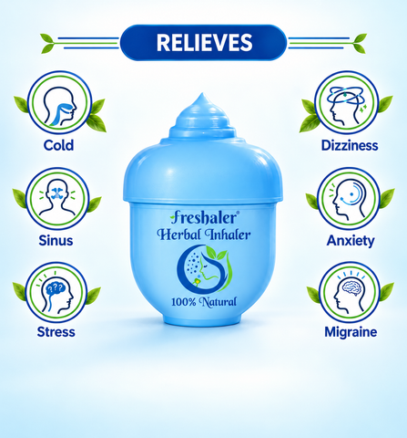 Freshaler Classic herbal inhaler features and aromatic experience.